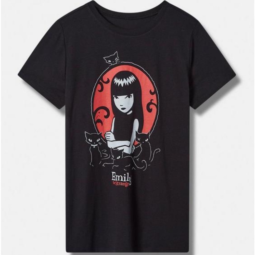 Emily the Strange Crew Neck Tee